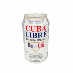 BEBIDA CUBA LIBRE RUM COLA 350ml