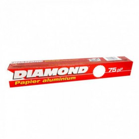 PAPEL ALUMINIO DIAMOND 75 SQ/FT