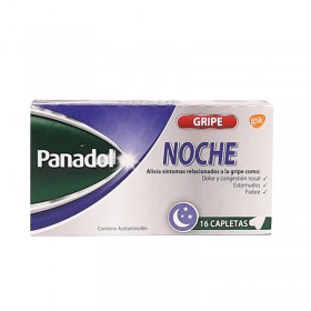 PANADOL GRIPE NOCHE caja x 16 tab