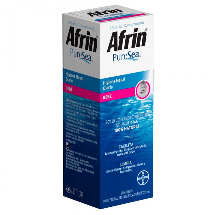 Afrin® PureSea con agua de mar