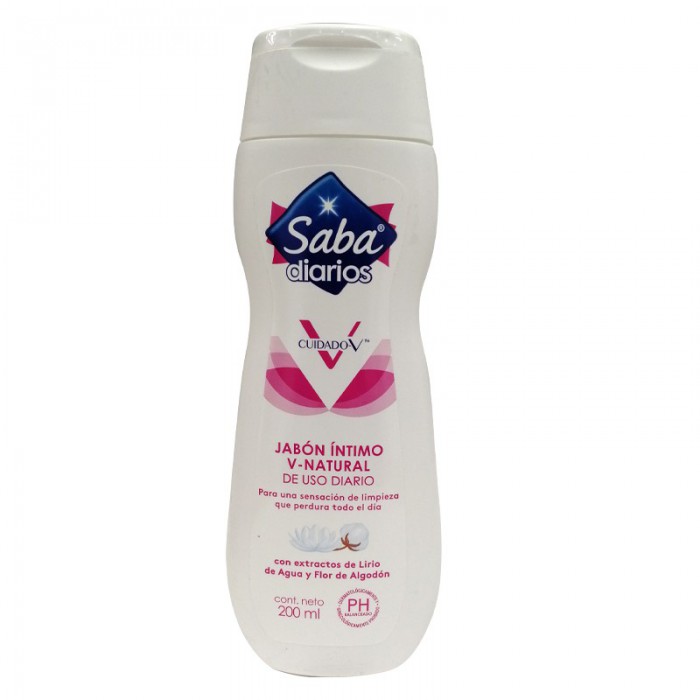 Jabon Intimo Natural Saba 200ml 5424