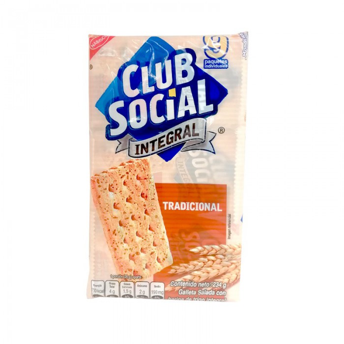 GALLETA CLUB SOCIAL INTEGRAL 26gr